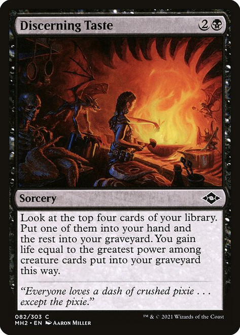 Discerning Taste (MH2) (Foil) (#82)