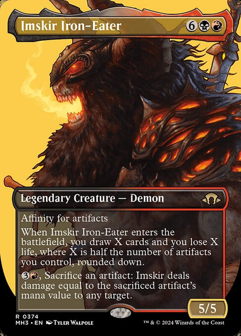 Imskir Iron-Eater (MH3) (Foil) (Borderless) (#374)