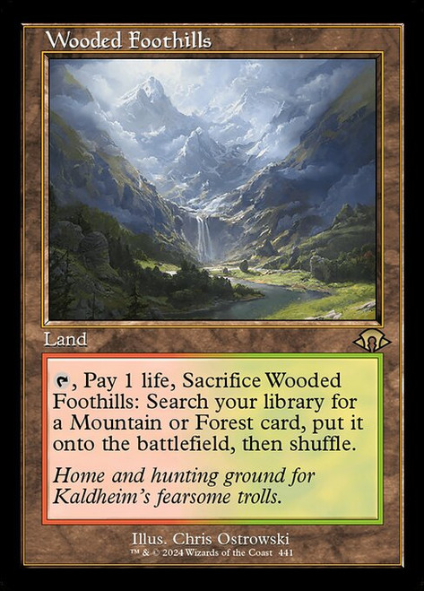 Wooded Foothills (MH3) (Foil) (#441)
