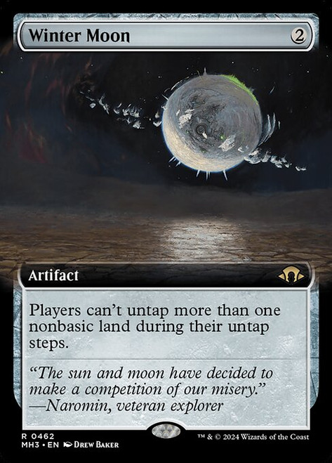 Winter Moon (MH3) (Foil) (Extended Art) (#462)