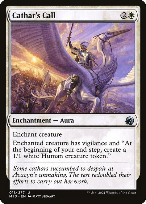 Cathar's Call (MID) (Foil) (#11)