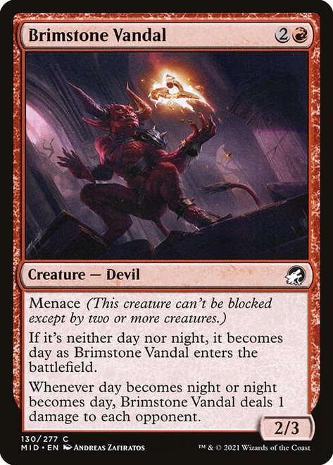 Brimstone Vandal (MID) (Foil) (#130)