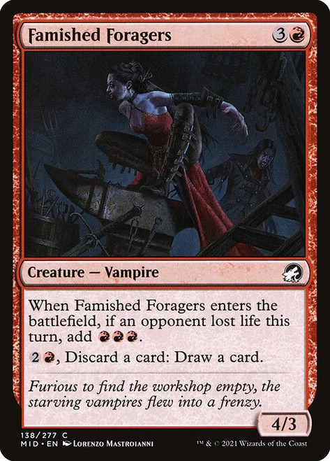 Famished Foragers (MID) (Foil) (#138)