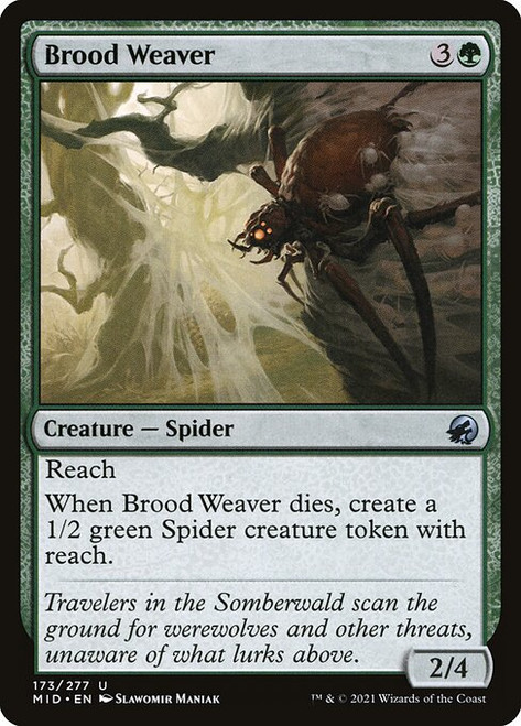 Brood Weaver (MID) (Foil) (#173)