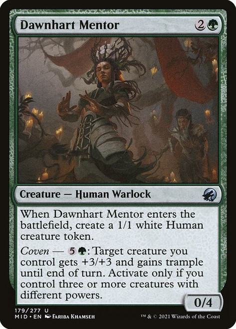 Dawnhart Mentor (MID) (Foil) (#179)