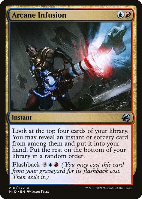Arcane Infusion (MID) (Foil) (#210)