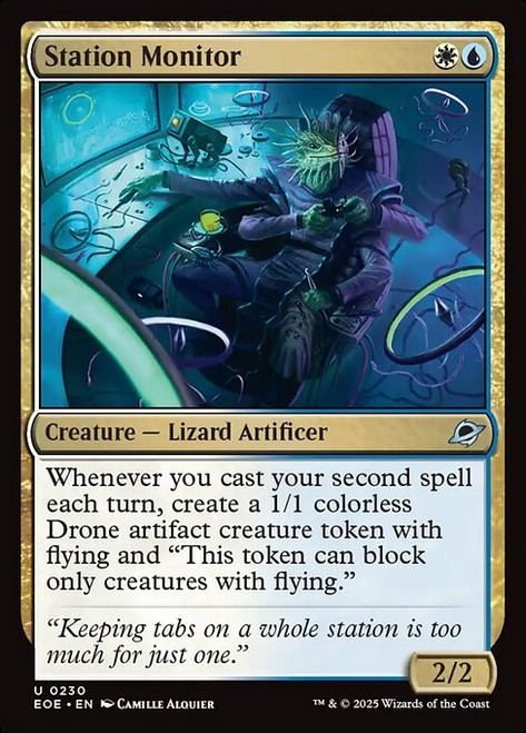Station Monitor (EOE) (Foil) (#230)