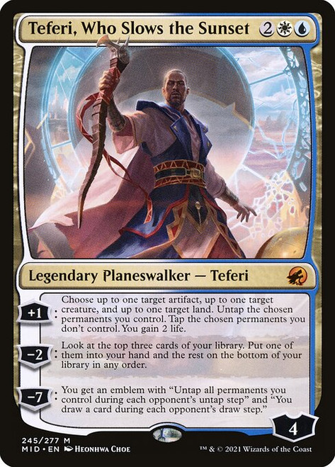 Teferi, Who Slows the Sunset (MID) (#245)