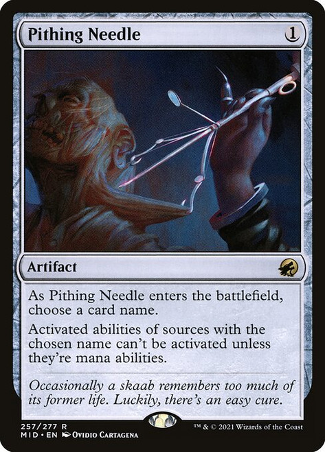 Pithing Needle (MID) (Foil) (#257)