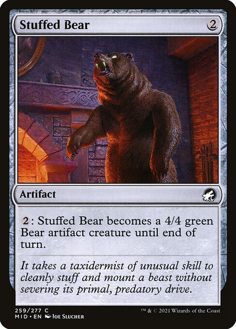 Stuffed Bear (MID) (Foil) (#259)