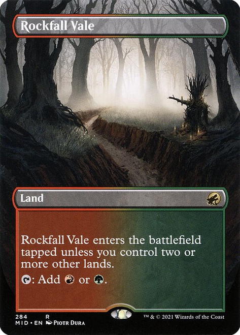 Rockfall Vale (MID) (Foil) (Full Art) (#284)