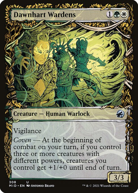 Dawnhart Wardens (MID) (Foil) (Showcase) (#308)