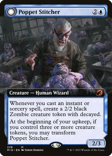 Poppet Stitcher // Poppet Factory (MID) (Foil) (Extended Art) (#339)