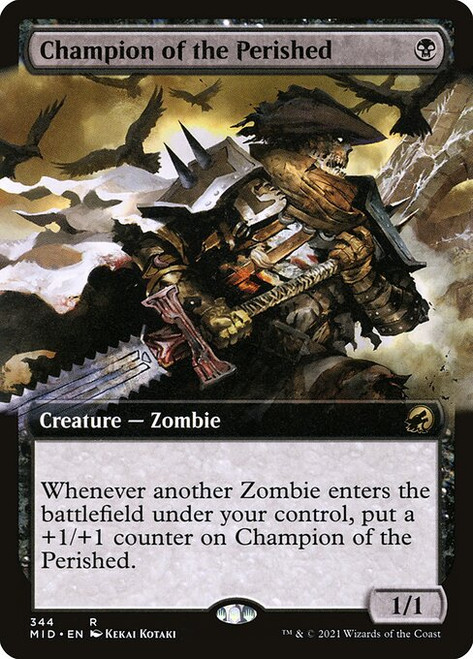Champion of the Perished (MID) (Foil) (Extended Art) (#344)