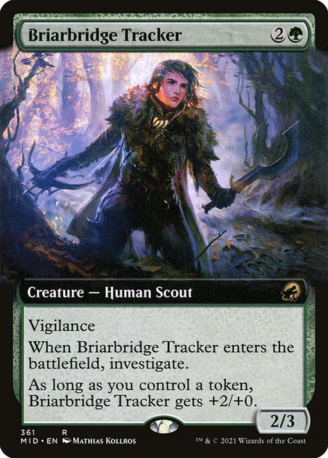 Briarbridge Tracker (MID) (Foil) (Extended Art) (#361)