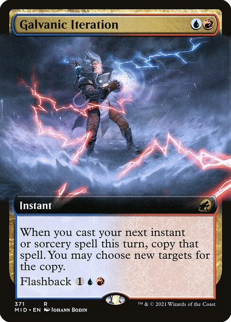 Galvanic Iteration (MID) (Foil) (Extended Art) (#371)