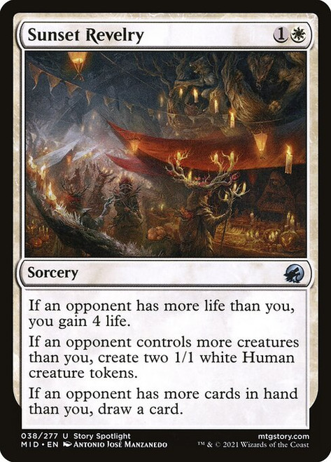 Sunset Revelry (MID) (Foil) (#38)