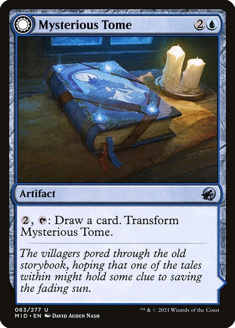 Mysterious Tome // Chilling Chronicle (MID) (Foil) (#63)