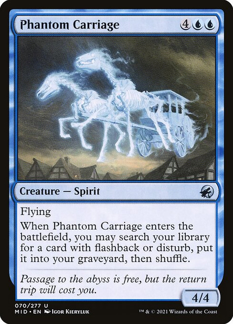 Phantom Carriage (MID) (Foil) (#70)