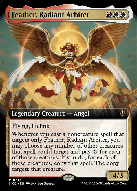 Feather, Radiant Arbiter (MKC) (Extended Art) (#313)