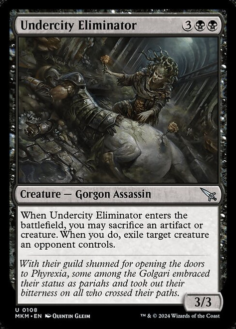 Undercity Eliminator (MKM) (Foil) (#108)