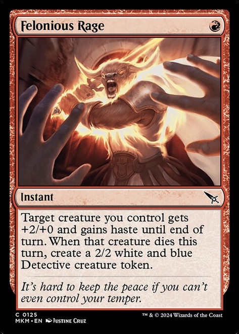 Felonious Rage (MKM) (Foil) (#125)