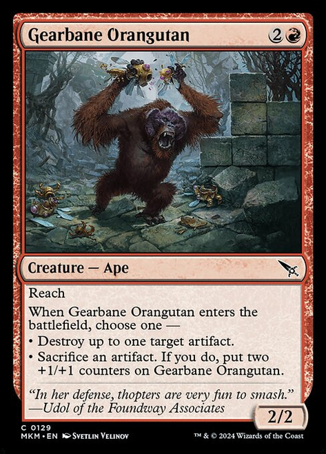 Gearbane Orangutan (MKM) (Foil) (#129)