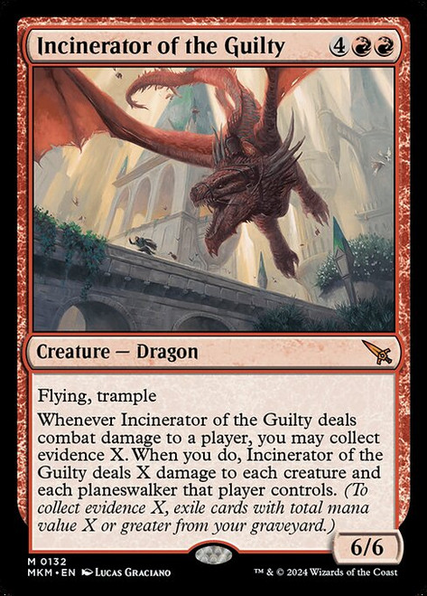 Incinerator of the Guilty (MKM) (Foil) (#132)