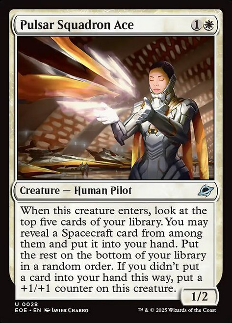 Pulsar Squadron Ace (EOE) (Foil) (#28)