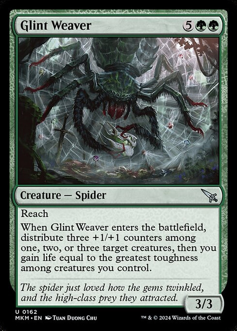 Glint Weaver (MKM) (Foil) (#162)