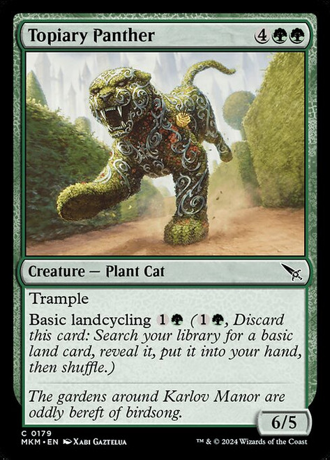 Topiary Panther (MKM) (Foil) (#179)