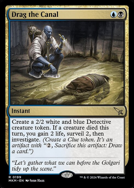 Drag the Canal (MKM) (Foil) (#199)