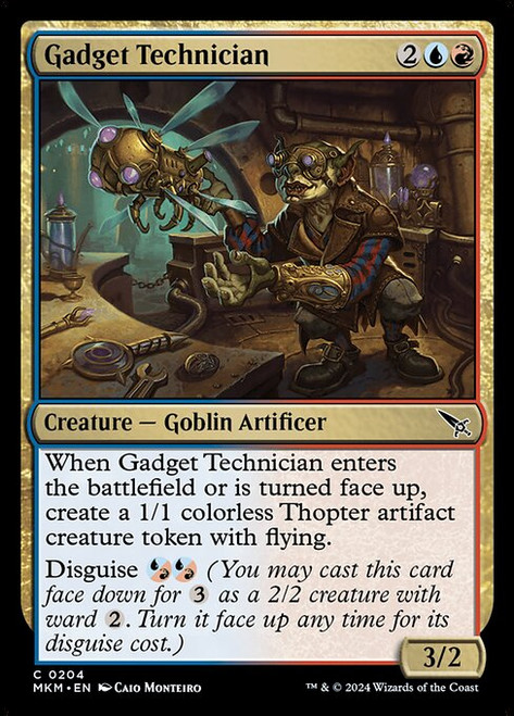 Gadget Technician (MKM) (Foil) (#204)