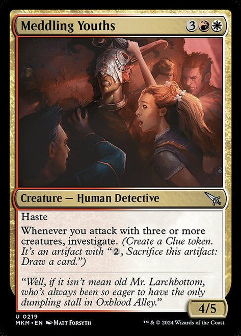 Meddling Youths (MKM) (Foil) (#219)
