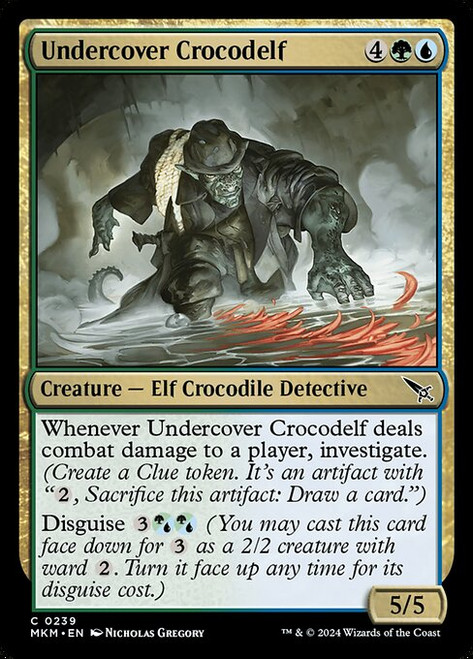 Undercover Crocodelf (MKM) (Foil) (#239)