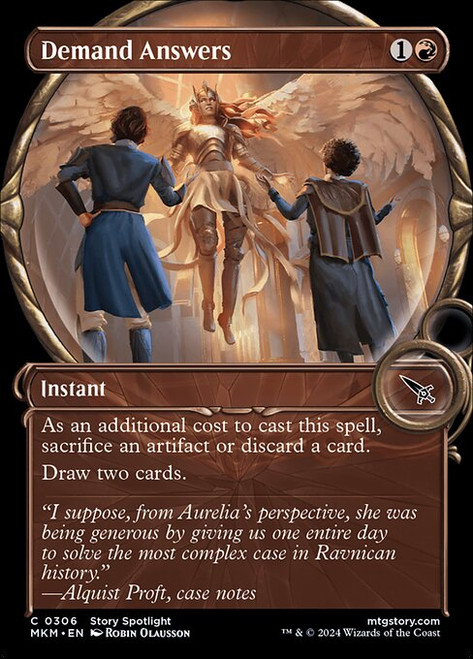 Demand Answers (MKM) (Foil) (Showcase) (#306)