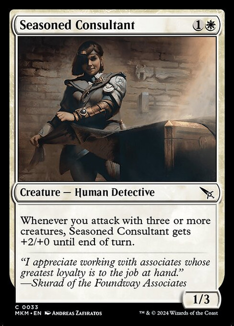 Seasoned Consultant (MKM) (Foil) (#33)