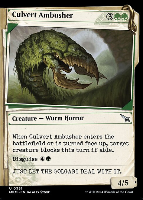 Culvert Ambusher (MKM) (Showcase) (#351)