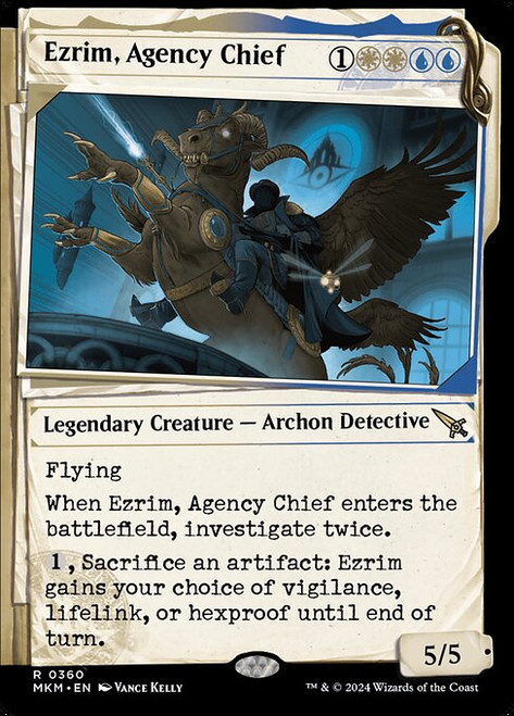 Ezrim, Agency Chief (MKM) (Foil) (Showcase) (#360)