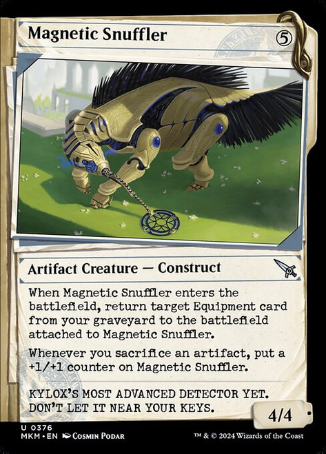 Magnetic Snuffler (MKM) (Foil) (Showcase) (#376)