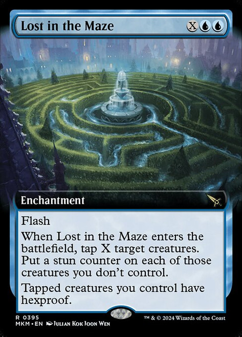Lost in the Maze (MKM) (Foil) (Extended Art) (#395)