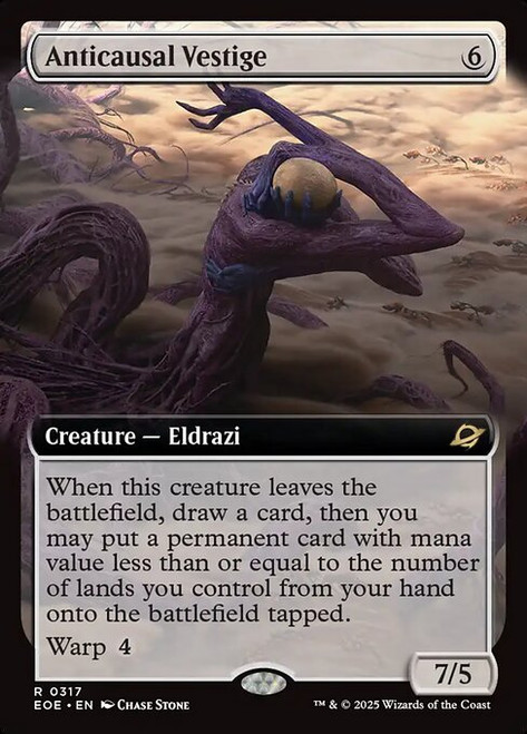 Anticausal Vestige (EOE) (Foil) (Extended Art) (#317)