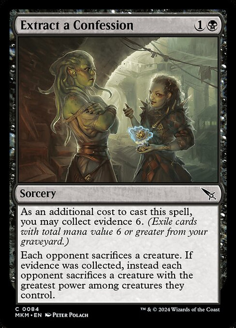 Extract a Confession (MKM) (Foil) (#84)