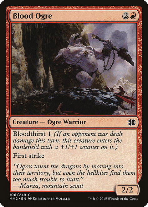 Blood Ogre (MM2) (Foil) (#106)