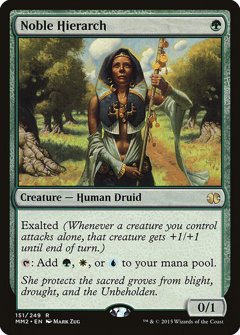 Noble Hierarch (MM2) (Foil) (#151)