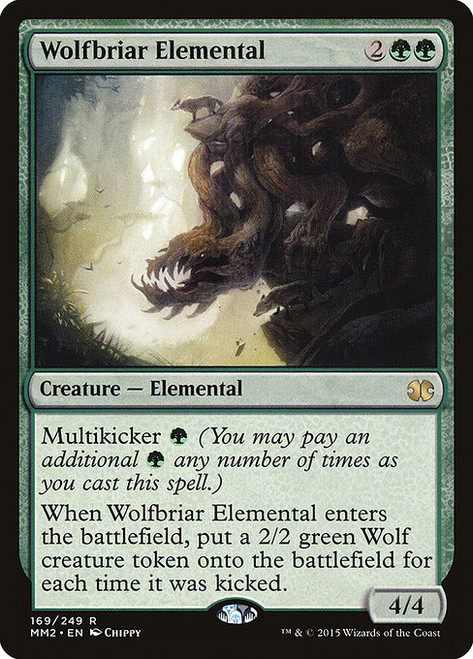 Wolfbriar Elemental (MM2) (Foil) (#169)