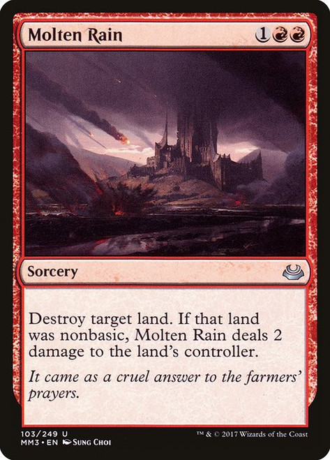 Molten Rain (MM3) (Foil) (#103)