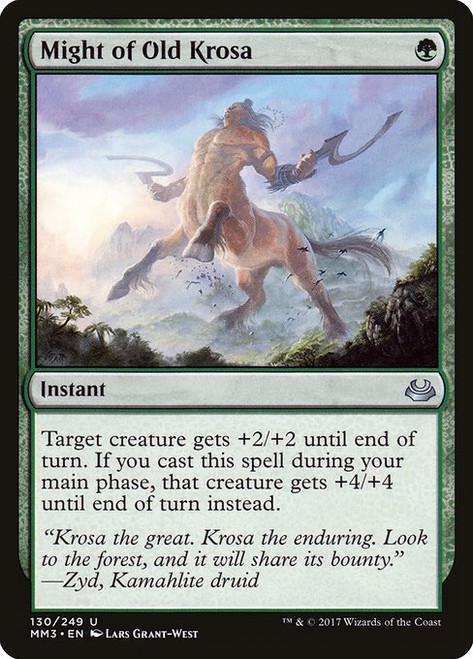 Might of Old Krosa (MM3) (#130)
