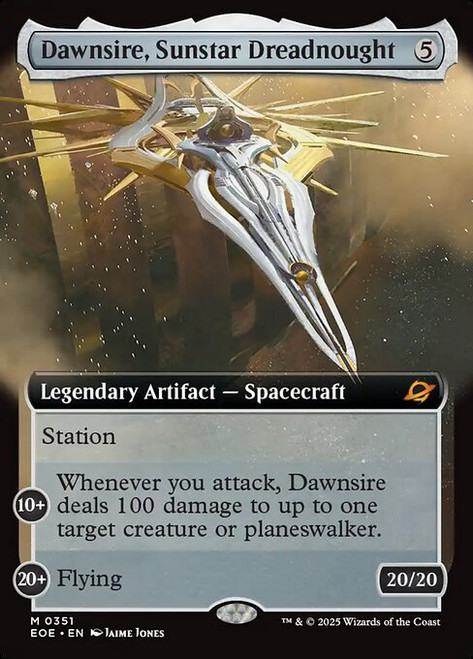 Dawnsire, Sunstar Dreadnought (EOE) (Extended Art) (#351)