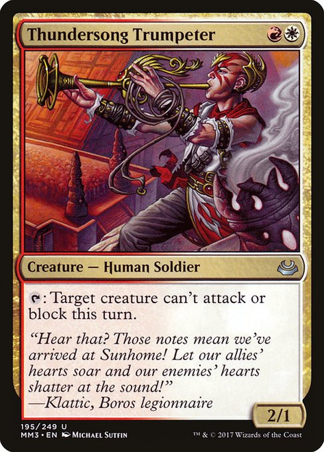 Thundersong Trumpeter (MM3) (#195)
